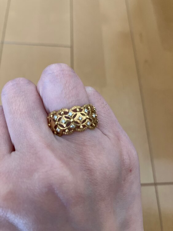 金指輪（金・貴金属）の商品画像 - 査定依頼日：2024年4月13日 - 最高査定価格：30,000円