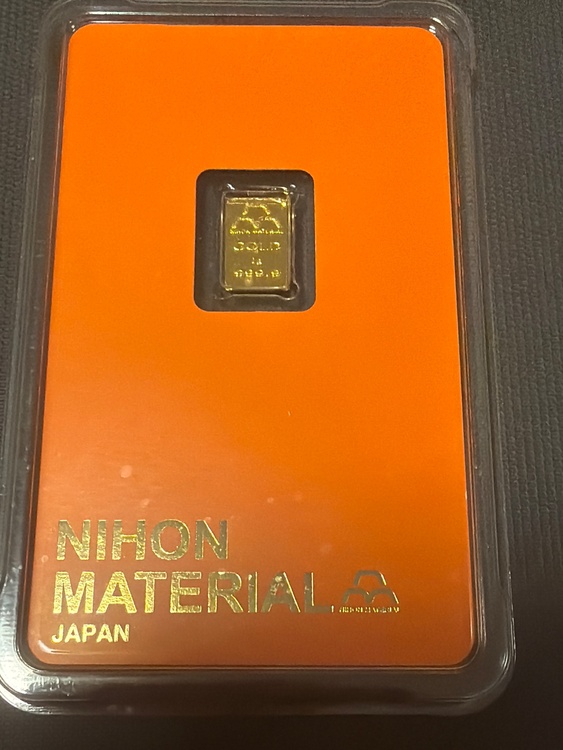 インゴット 1g + 金歯 約2g（金・貴金属）の商品画像 - 査定依頼日：2026年1月4日 - 最高査定価格：32,000円