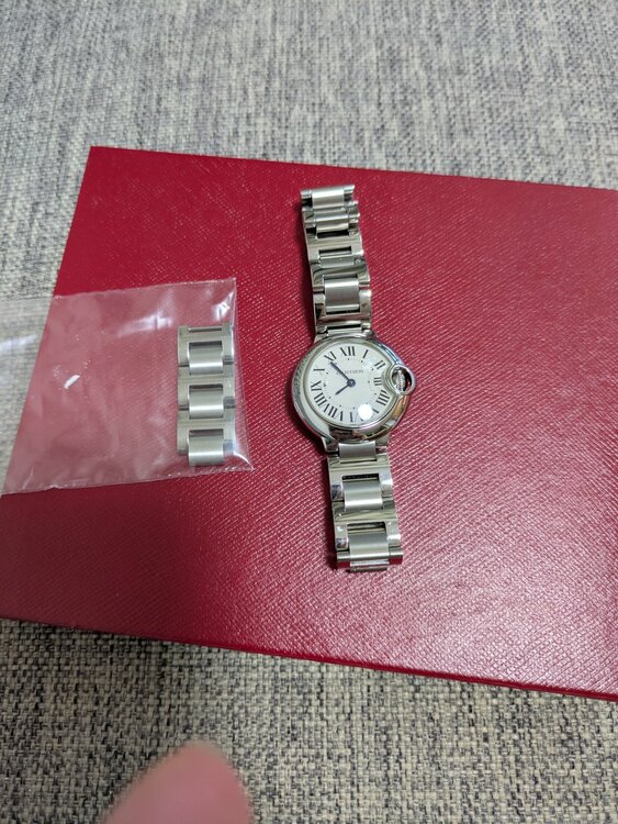 カルティエ バロンブルー（高級時計）の商品画像 - 査定依頼日：2026年10月10日 - 最高査定価格：500,000円