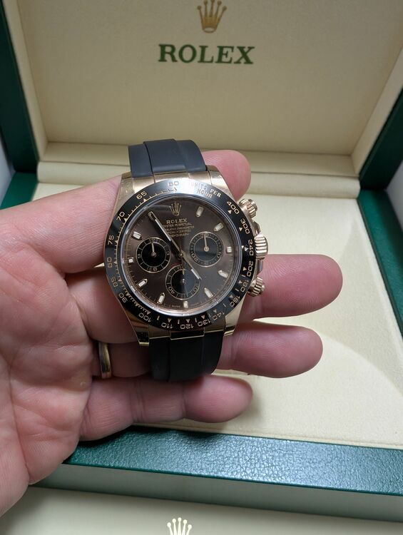 チョコレート（高級時計）の商品画像 - 査定依頼日：2025年10月29日 - 最高査定価格：6,000,000円