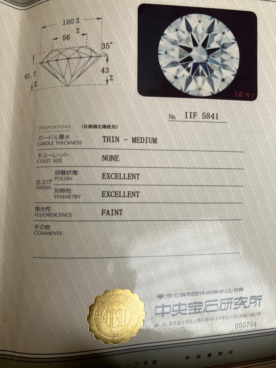 ダイヤモンドリング（宝石）の商品画像 - 査定依頼日：2025年8月14日 - 最高査定価格：30,000円