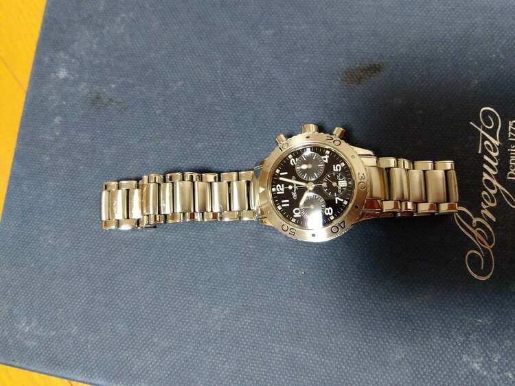 ブレゲ タイプXX 7056（高級時計）の商品画像 - 査定依頼日：2025年4月8日 - 最高査定価格：380,000円