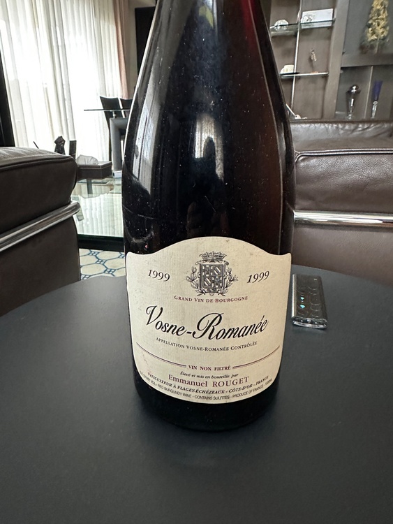 エマニュエル・ルジェ　ヴォーヌロマネ　1999  マグナム（お酒）の商品画像 - 査定依頼日：2026年1月8日 - 最高査定価格：70,000円