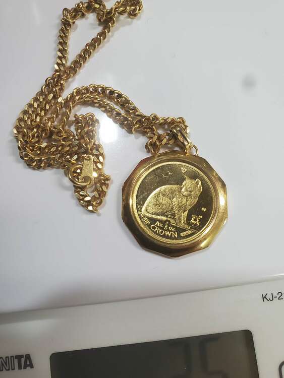 ネックレス（金・貴金属）の商品画像 - 査定依頼日：2025年5月22日 - 最高査定価格：391,600円