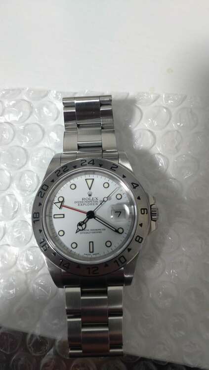ロレックス エクスプローラー エクスプローラー2　16570（高級時計）の商品画像 - 査定依頼日：2024年12月11日 - 最高査定価格：1,100,000円