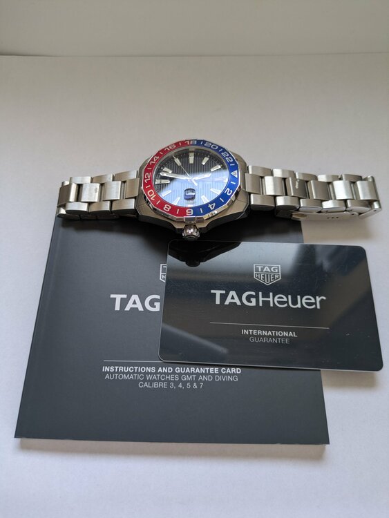 アクアレーサーキャリパー７GMT（高級時計）の商品画像 - 査定依頼日：2026年4月26日 - 最高査定価格：380,000円