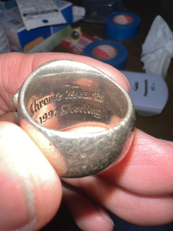 クロムハーツキーパーリング（金・貴金属）の商品画像 - 査定依頼日：2025年5月2日 - 最高査定価格：120,000円