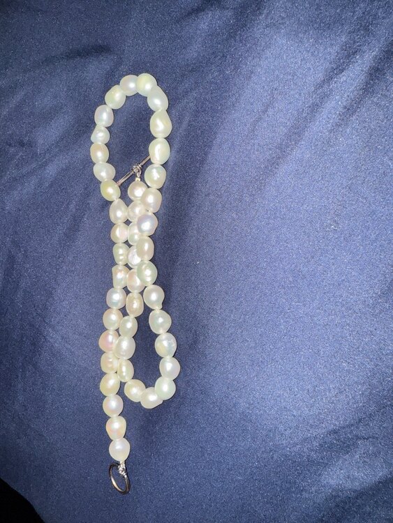 真珠？（金・貴金属）の商品画像 - 査定依頼日：2025年4月9日 - 最高査定価格：1,200円