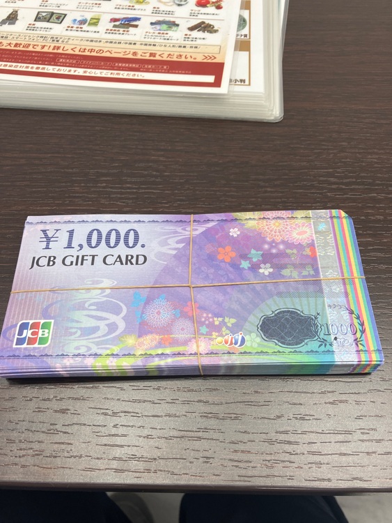 JCBギフトカード十万円分（チケット・金券）の商品画像 - 査定依頼日：2025年9月10日 - 最高査定価格：101,200円