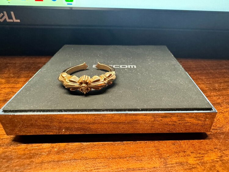 クロムハーツ 22K BABYCLSC ベイビークラシック ダブルフローラル（古着・ファッション）の商品画像 - 査定依頼日：2026年6月3日 - 最高査定価格：700,000円