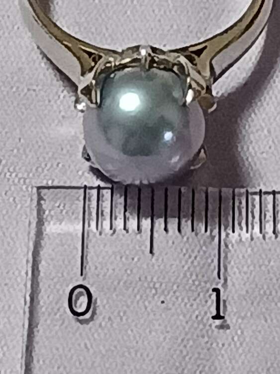 真珠指輪（金・貴金属）の商品画像 - 査定依頼日：2025年5月24日 - 最高査定価格：15,000円