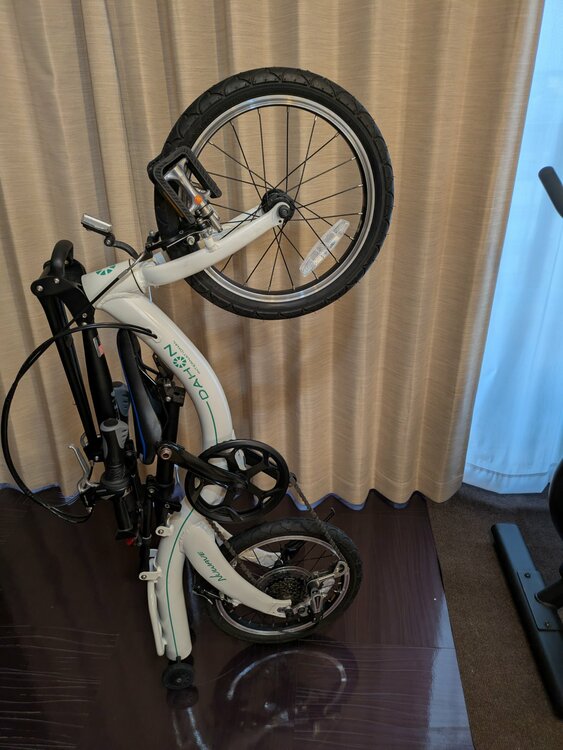 DAHON NUWAVE D6 16インチ　ホワイトマリン（自転車）の商品画像 - 査定依頼日：2026年4月26日 - 最高査定価格：18,000円