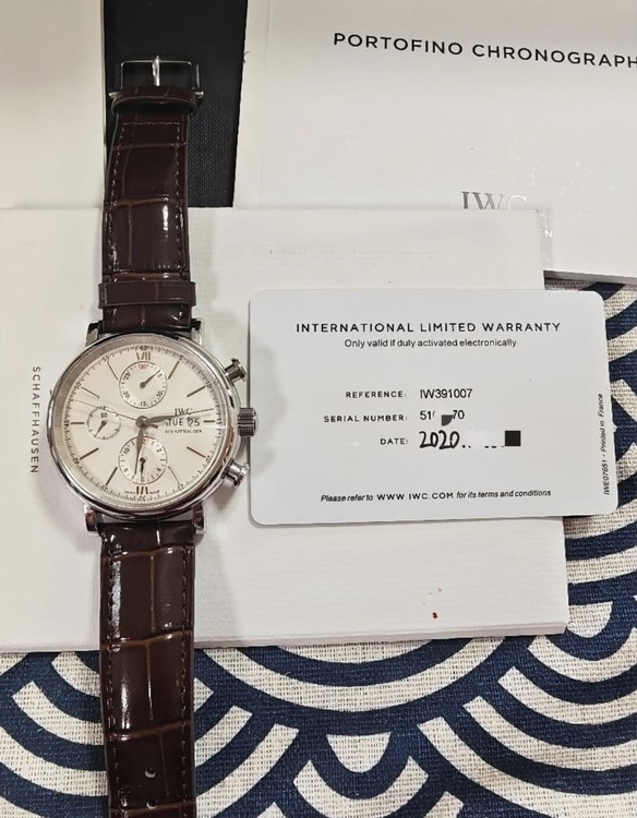 ポルトフィーノ（高級時計）の商品画像 - 査定依頼日：2026年4月13日 - 最高査定価格：430,000円