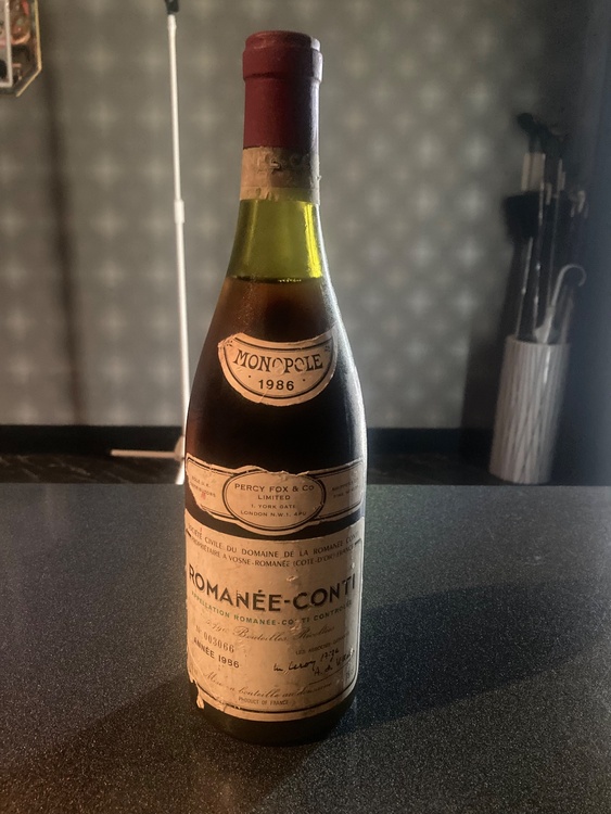 ワイン ロマネコンティ（お酒）の商品画像 - 査定依頼日：2026年8月2日 - 最高査定価格：550,000円