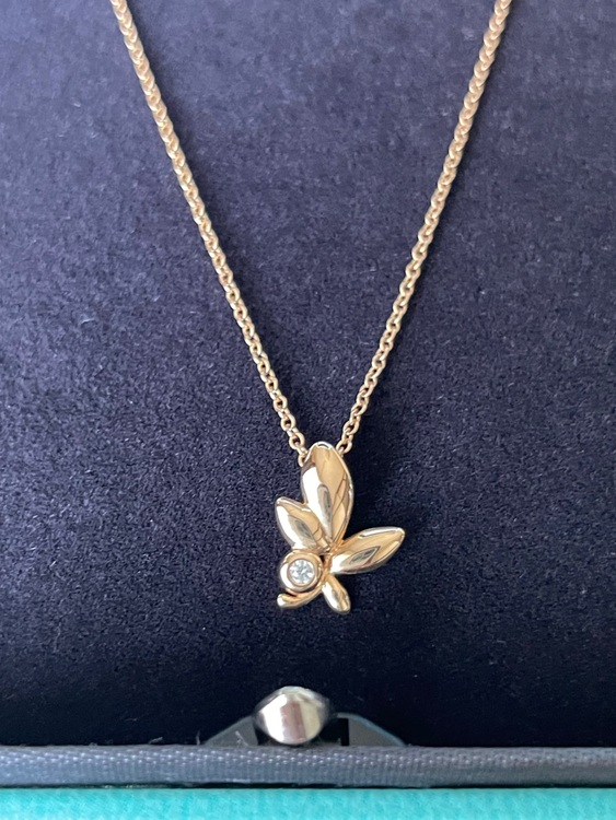 ティファニー オリーブリーフ ネックレス ピンクゴールド（K18）（金・貴金属）の商品画像 - 査定依頼日：2025年7月22日 - 最高査定価格：65,000円