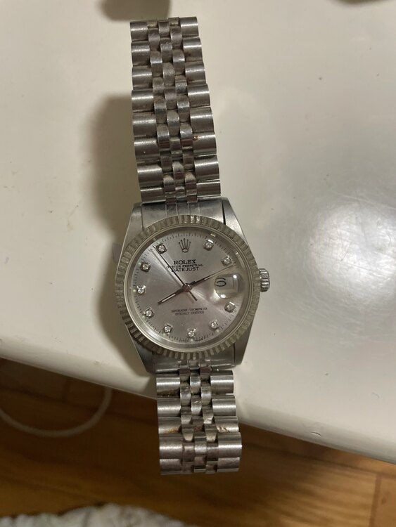 ロレックス デイトジャスト （高級時計）の商品画像 - 査定依頼日：2025年4月17日 - 最高査定価格：8,500,000円