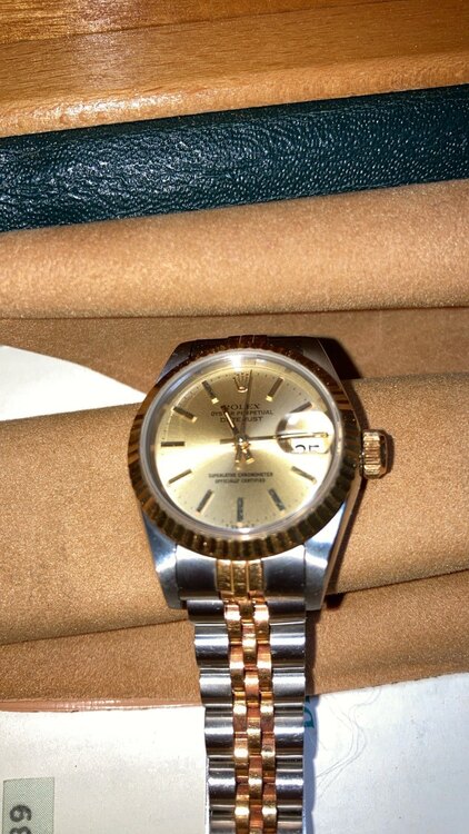 ロレックス デイトジャスト 6917（高級時計）の商品画像 - 査定依頼日：2025年3月9日 - 最高査定価格：550,000円