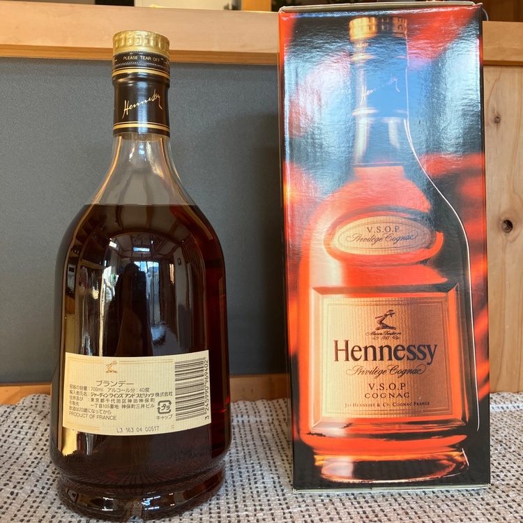 ブランデー ヘネシー （お酒）の商品画像 - 査定依頼日：2026年1月5日 - 最高査定価格：4,500円