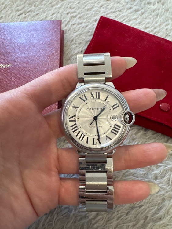 カルティエ バロンブルー W69012Z4（高級時計）の商品画像 - 査定依頼日：2026年1月26日 - 最高査定価格：450,000円