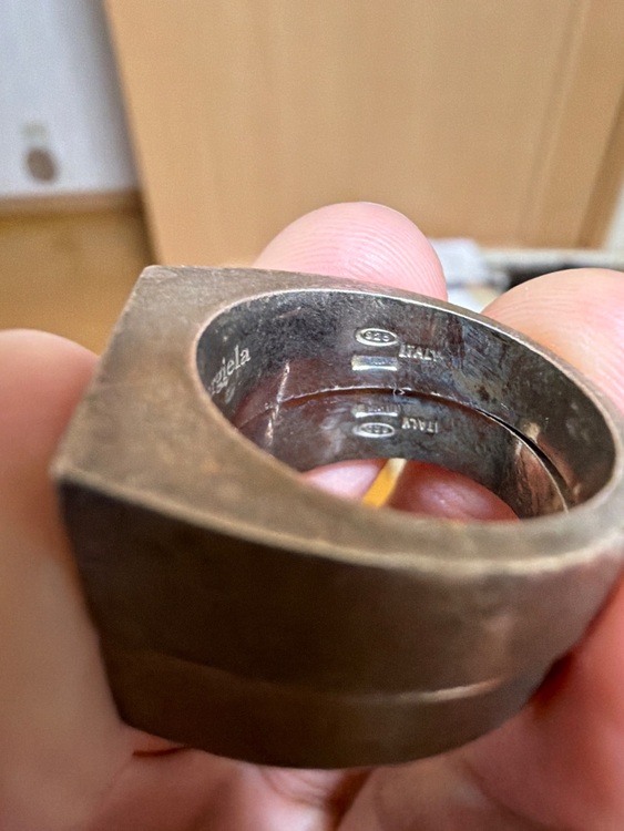 Maison Margiela 20AW ツー スタッカブル リング（金・貴金属）の商品画像 - 査定依頼日：2025年11月20日 - 最高査定価格：28,000円