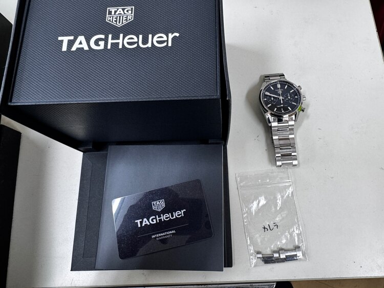 タグホイヤー　カレラ　クロノグラフ（高級時計）の商品画像 - 査定依頼日：2025年5月29日 - 最高査定価格：430,000円