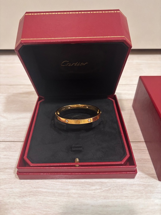 カルティエ　ラブブレス（金・貴金属）の商品画像 - 査定依頼日：2026年9月14日 - 最高査定価格：1,100,000円