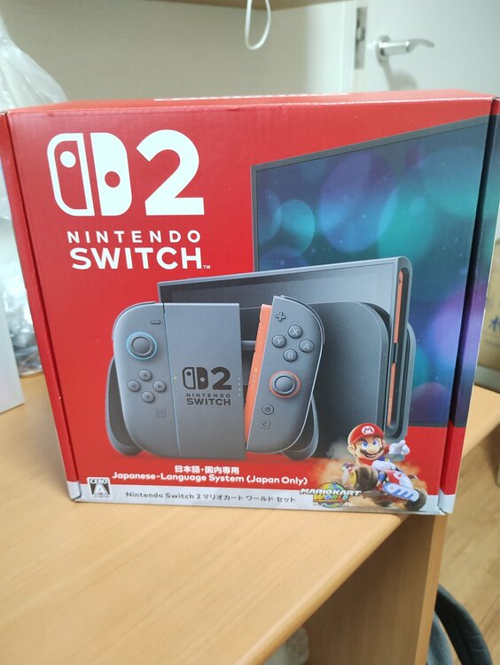 Swicth2マリオカートワールドセット（ゲーム機本体・ゲームソフト）の商品画像 - 査定依頼日：2025年12月6日 - 最高査定価格：45,000円
