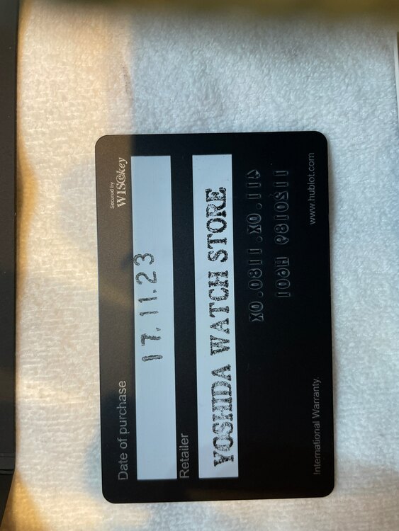 ウブロ ビックバン 411O.OX.1180.Ox（高級時計）の商品画像 - 査定依頼日：2025年5月3日 - 最高査定価格：3,000,000円