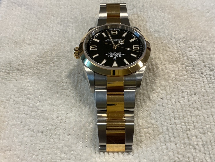 ロレックス エクスプローラー 124273（高級時計）の商品画像 - 査定依頼日：2025年9月24日 - 最高査定価格：1,600,000円