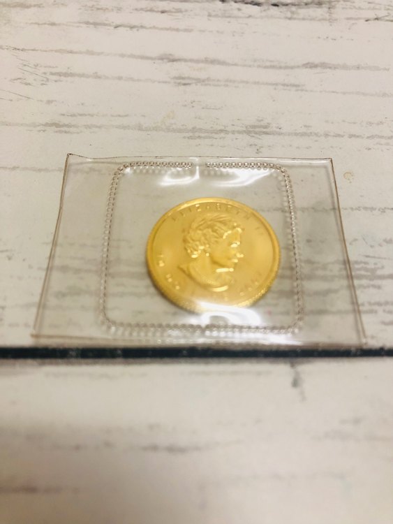 ﾒｲﾌﾟﾙﾘｰﾌ金貨 1/4oz（金・貴金属）の商品画像 - 査定依頼日：2022年8月15日 - 最高査定価格：61,000円