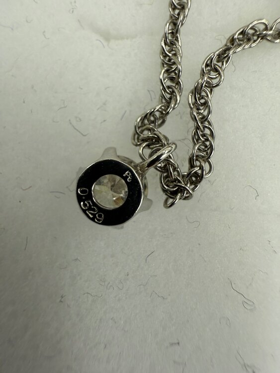 ダイヤモンドネックレス（金・貴金属）の商品画像 - 査定依頼日：2025年3月4日 - 最高査定価格：55,000円