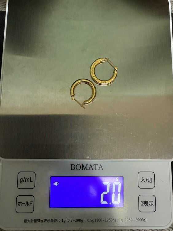 ネックレスとピアス（金・貴金属）の商品画像 - 査定依頼日：2025年4月24日 - 最高査定価格：340,000円