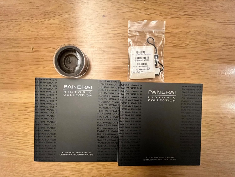 パネライ ルミノール 372（高級時計）の商品画像 - 査定依頼日：2025年7月4日 - 最高査定価格：660,000円