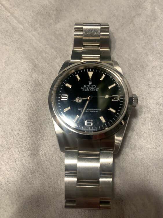 ロレックス エクスプローラー OYSTER PERRETIA（高級時計）の商品画像 - 査定依頼日：2025年5月15日 - 最高査定価格：700,000円