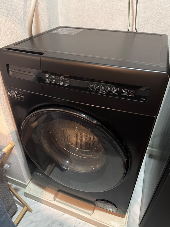 ニトリ10kgドラム式洗濯乾燥機 (ND100KL1 ブラック)（家電）の商品画像 - 査定依頼日：2025年10月26日 - 最高査定価格：12,800円