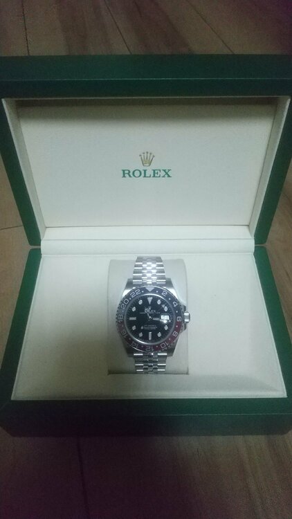 GMTマスターⅡ 126710BLRO ペプシカラー ジュビリーブレス（高級時計）の商品画像 - 査定依頼日：2026年1月23日 - 最高査定価格：3,950,000円