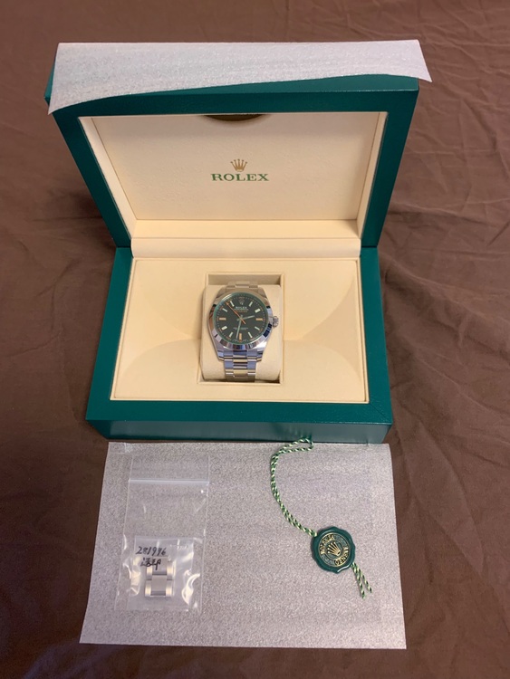 ロレックス・ミルガウス（高級時計）の商品画像 - 査定依頼日：2025年8月12日 - 最高査定価格：1,450,000円