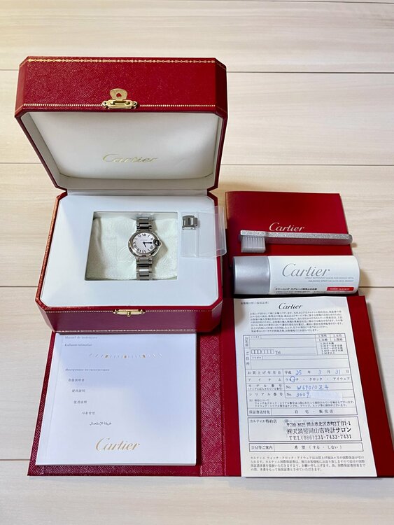 カルティエ バロン・ルイヴィトンバッグ（高級時計）の商品画像 - 査定依頼日：2026年6月11日 - 最高査定価格：100,000円