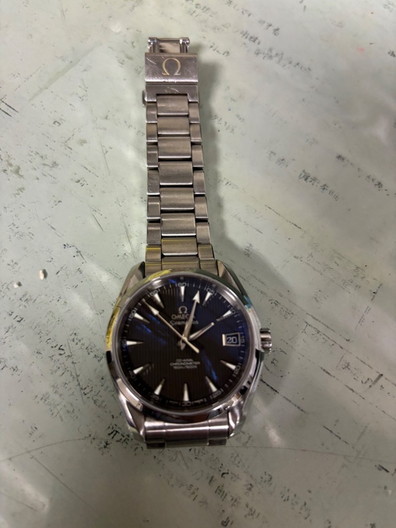 シーマスターアクアテラコーアクシャルモデル（高級時計）の商品画像 - 査定依頼日：2026年4月20日 - 最高査定価格：450,000円