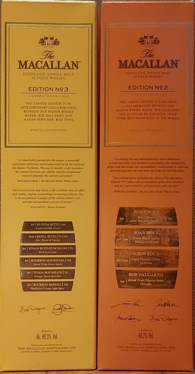 マッカラン　エディション2.3（お酒）の商品画像 - 査定依頼日：2025年3月22日 - 最高査定価格：103,000円