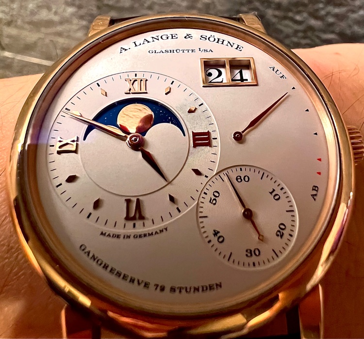 グランドランゲ1ムーンフェイズ（高級時計）の商品画像 - 査定依頼日：2025年12月24日 - 最高査定価格：5,200,000円