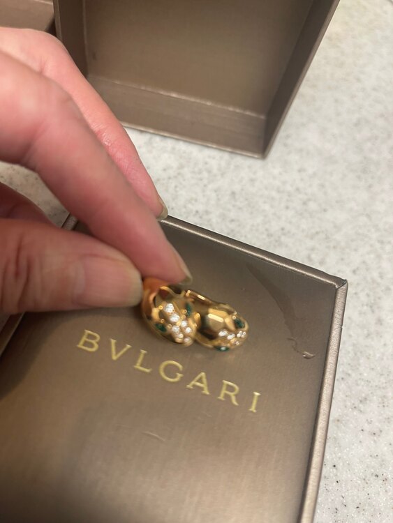 ブルガリピアス（宝石）の商品画像 - 査定依頼日：2025年5月19日 - 最高査定価格：600,000円