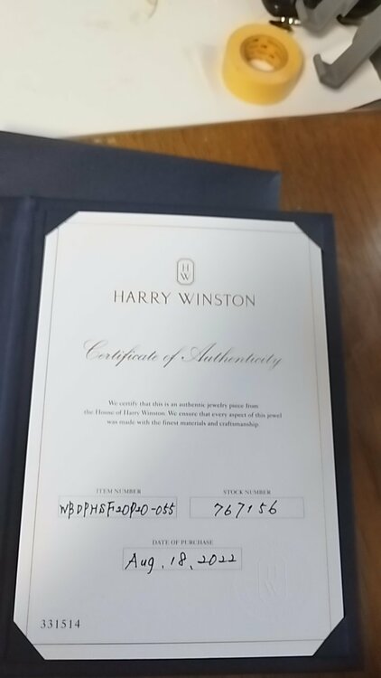 ハリー・ウィンストン　ハートシェイープ（宝石）の商品画像 - 査定依頼日：2026年4月1日 - 最高査定価格：1,050,000円