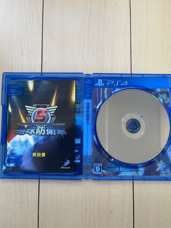 PS4 地球防衛軍5（ゲーム機本体・ゲームソフト）の商品画像 - 査定依頼日：2023年7月17日 - 最高査定価格：300円