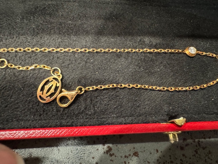 カルティエ　ダムール ブレスレット ピンクゴールド（金・貴金属）の商品画像 - 査定依頼日：2025年6月7日 - 最高査定価格：100,000円