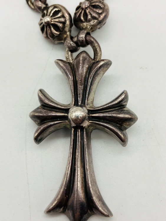 CHROME HEARTS　クロスボールチェーン スモールCHクロス ネックレ（古着・ファッション）の商品画像 - 査定依頼日：2026年7月25日 - 最高査定価格：100,000円
