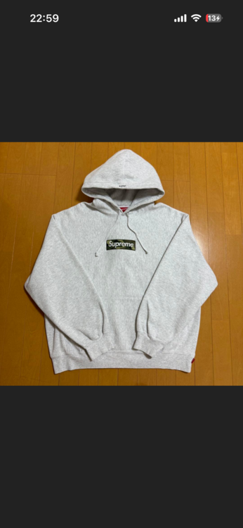 Supreme Box Logo Hooded Sweatshirt 23fw（古着・ファッション）の商品画像 - 査定依頼日：2026年9月30日 - 最高査定価格：12,000円