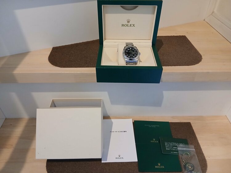 ロレックス エアキング 11690（高級時計）の商品画像 - 査定依頼日：2026年1月18日 - 最高査定価格：1,000,000円