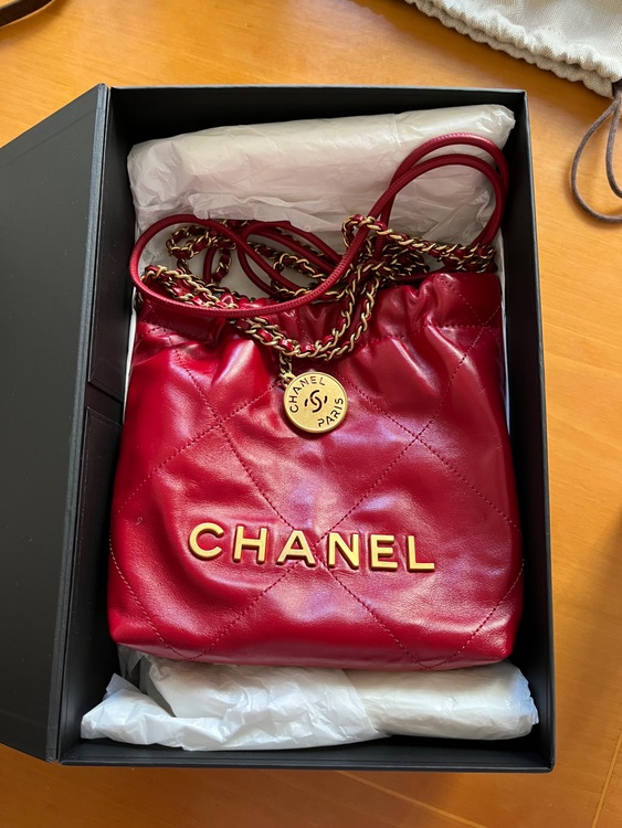 シャネル22ミニチェーンショルダーバック他（ブランドバッグ）の商品画像 - 査定依頼日：2025年7月12日 - 最高査定価格：630,000円