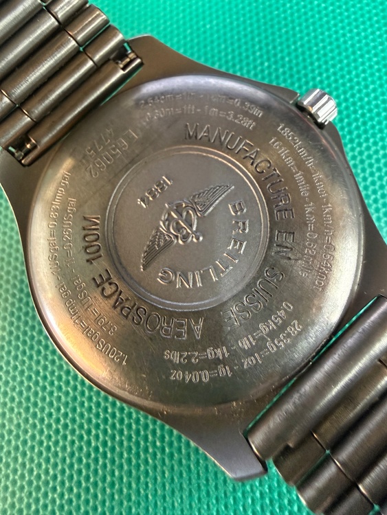 ブライトリング その他 E6505（高級時計）の商品画像 - 査定依頼日：2026年1月23日 - 最高査定価格：280,000円